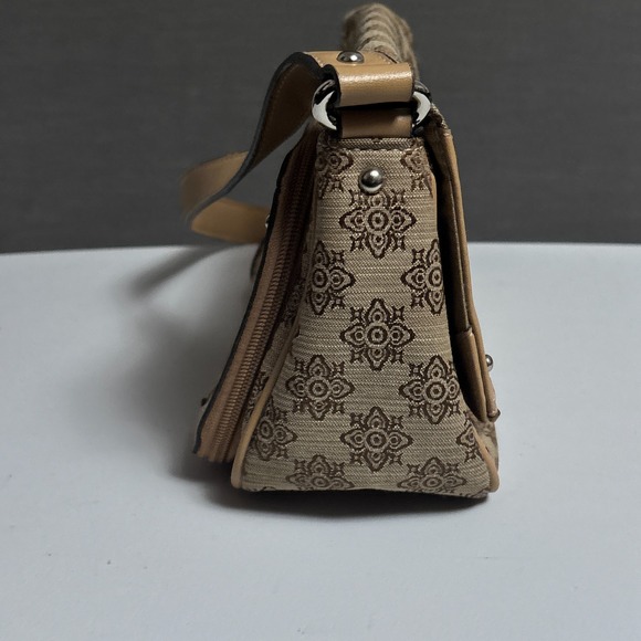 Vintage Liz & Co Baguette Brown Shoulder Bag Purse Small Retro 90s y2k - Picture 4 of 16